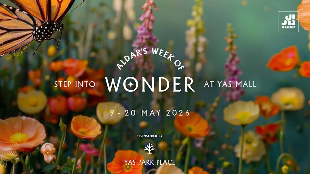 Aldar's Week of Wonder at Yas Mall, May 2026 promotional banner