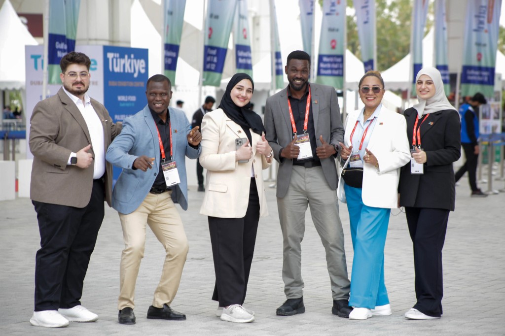 Supervisors and leads from the Gulfood operations team at Dubai Exhibition Centre