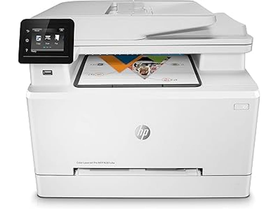 HP Color LaserJet MFP 281 all-in-one printer available for event equipment rental in Dubai and across the UAE from Xenial Events