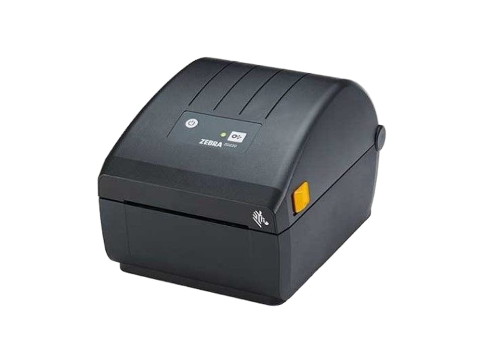 Zebra ZD220T thermal badge printer available for event equipment rental in Dubai and across the UAE from Xenial Events