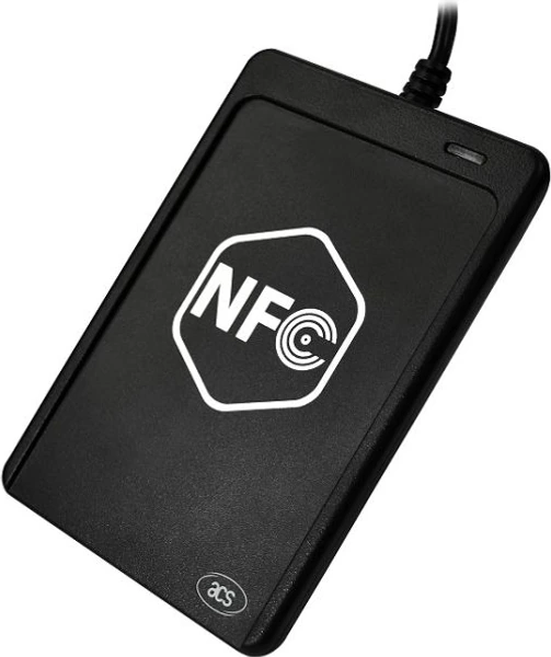 ACS USB NFC reader for QR and NFC ticket validation