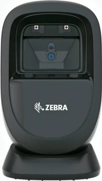 Zebra tabletop barcode scanner for registration counters